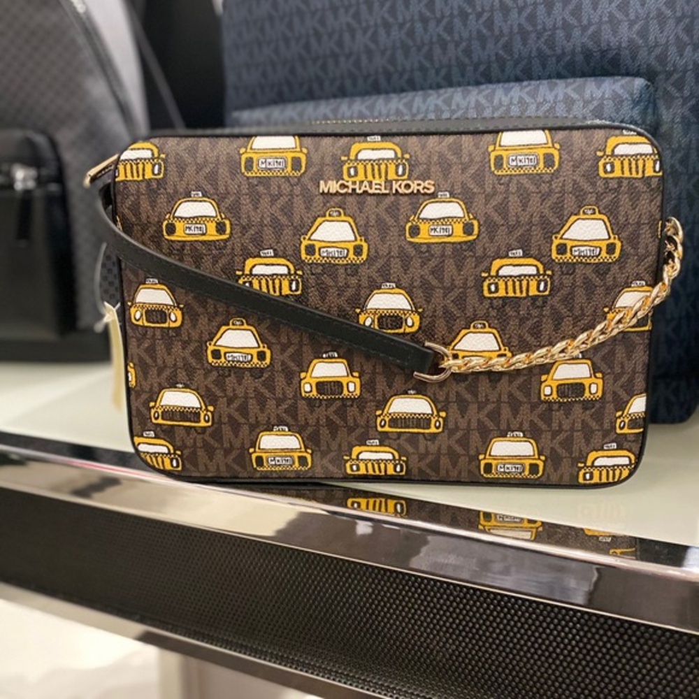 ⚠️SALE⚠️ Michael Kors Jet Set NYC Crossbody Brown